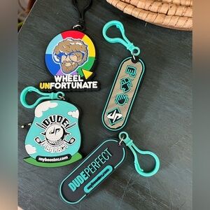 Dude Perfect Keychain Set - Multicolor